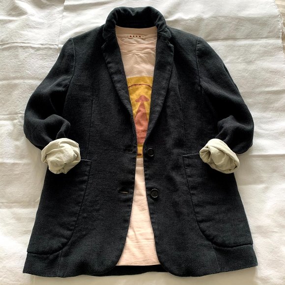 Aritzia Wilfred Linen Blazer - Picture 4 of 13